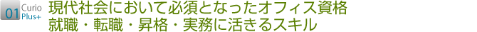 現代社会において必須となったオフィス資格